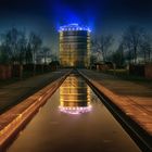 Olga Park Oberhausen - Gasometer (HDR)