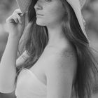 Olga Sommerkleid mit Hut