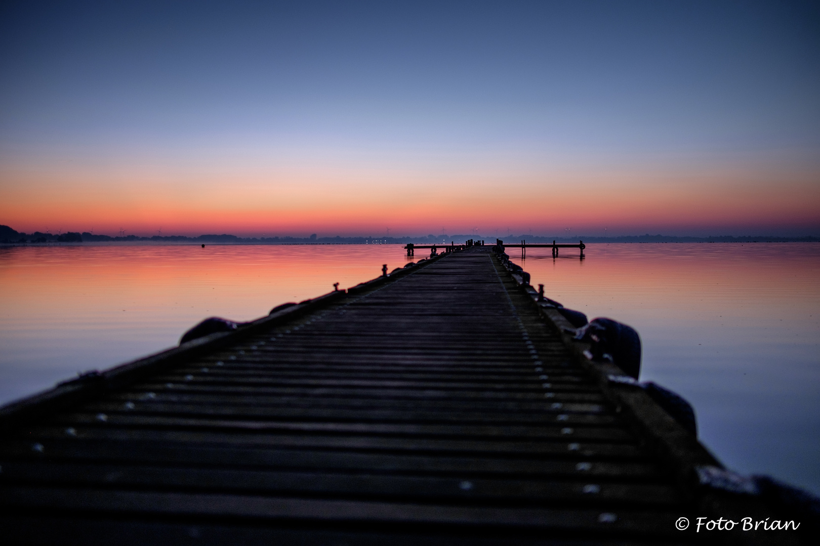 Olgahafen am Morgen