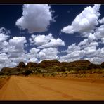 Olgas unter Wolken