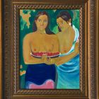 Olgemälde, Gauguin - Zwei Frauen von Tahiti
