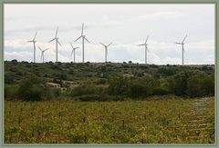 Éoliennes à Treilles