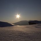 Éoliennes au vent d'hiver