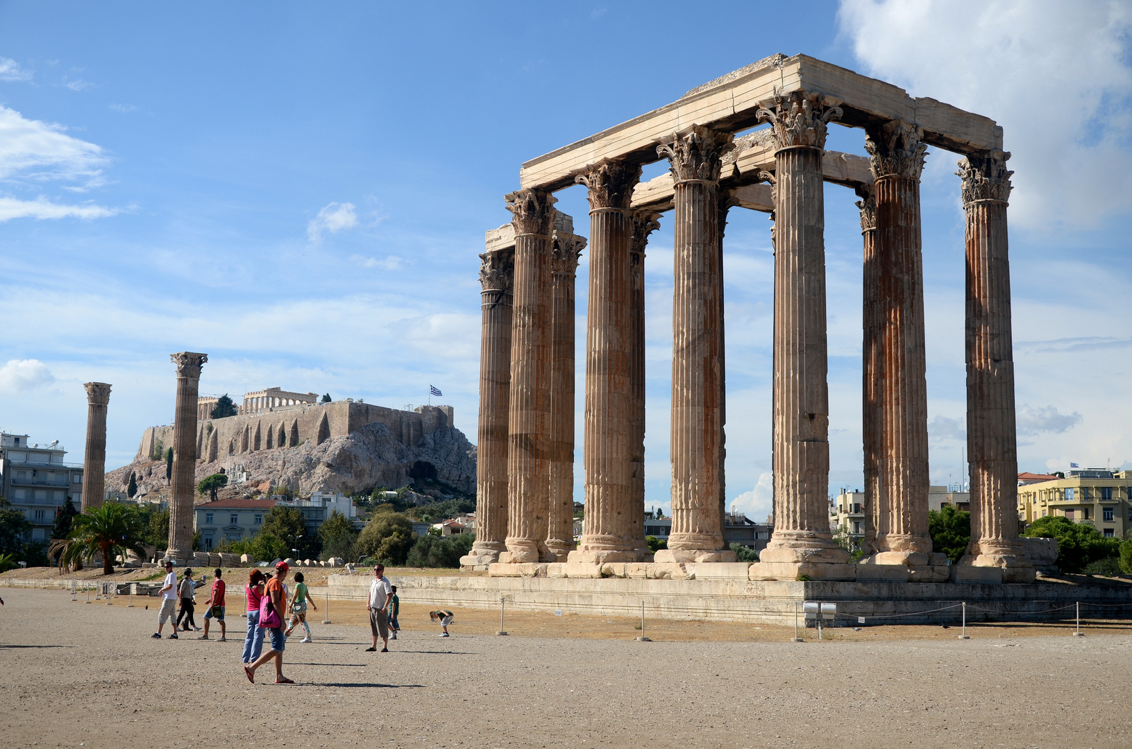 Olimpico- Templo de Zeus, Atenas, Grecia