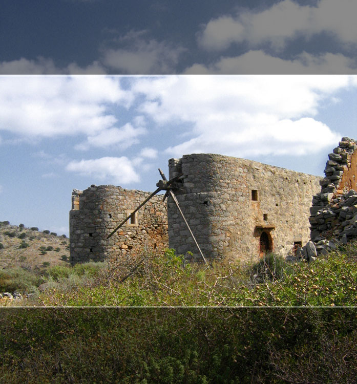 olivenmühlen auf kreta