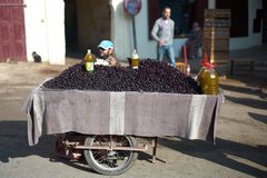 Olivenverkäufer