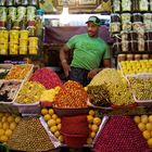 Olivenverkäufer in Meknes