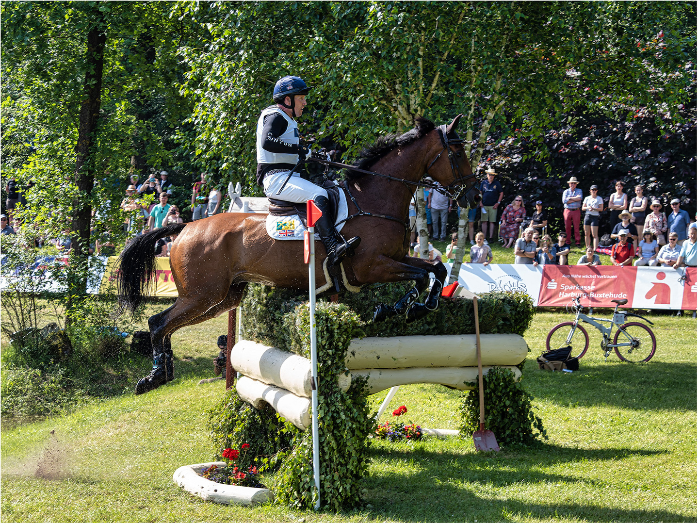 Oliver Townend (GBR) mit Lukas