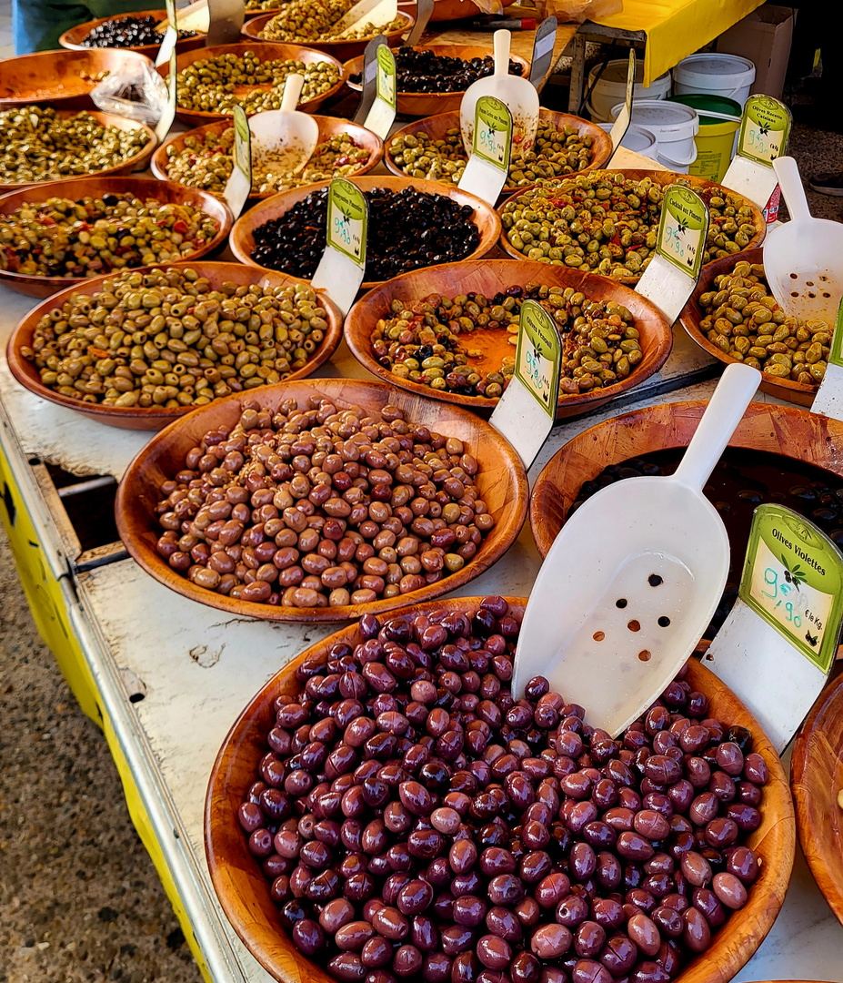 Olives au choix