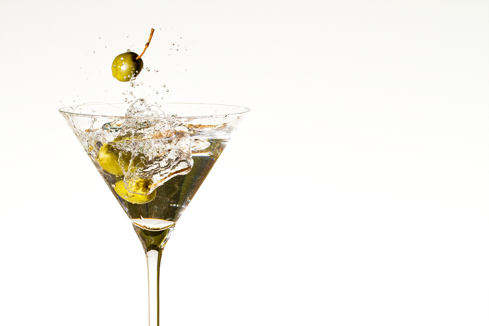 Olives on Cocktail