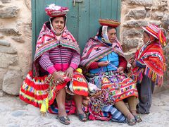 Ollantaytambo Farbenpracht