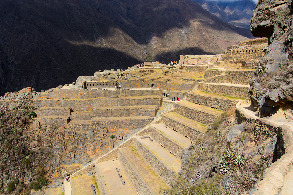 Ollantaytambo - imposante Terassen