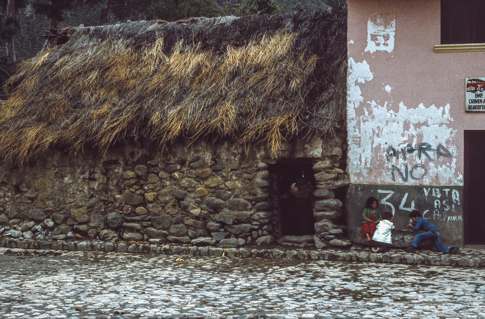 Ollantaytambo, Indiohütte