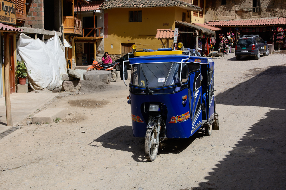 Ollantaytambo - Tuctuc