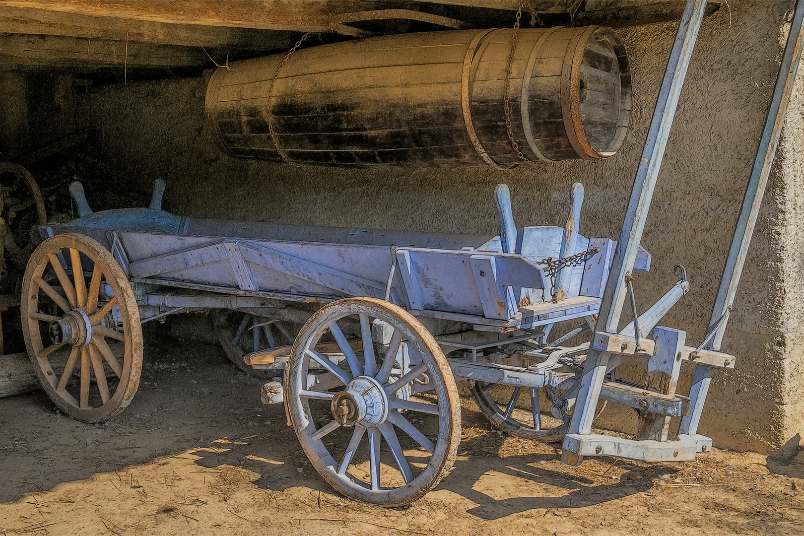 Oller Wagen für großes Jauchefass