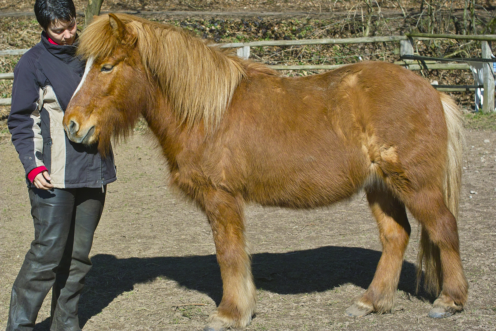 Olli mit Chefin.