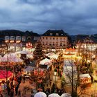 Olper Weihnachtsmarkt zur blauen Stunde