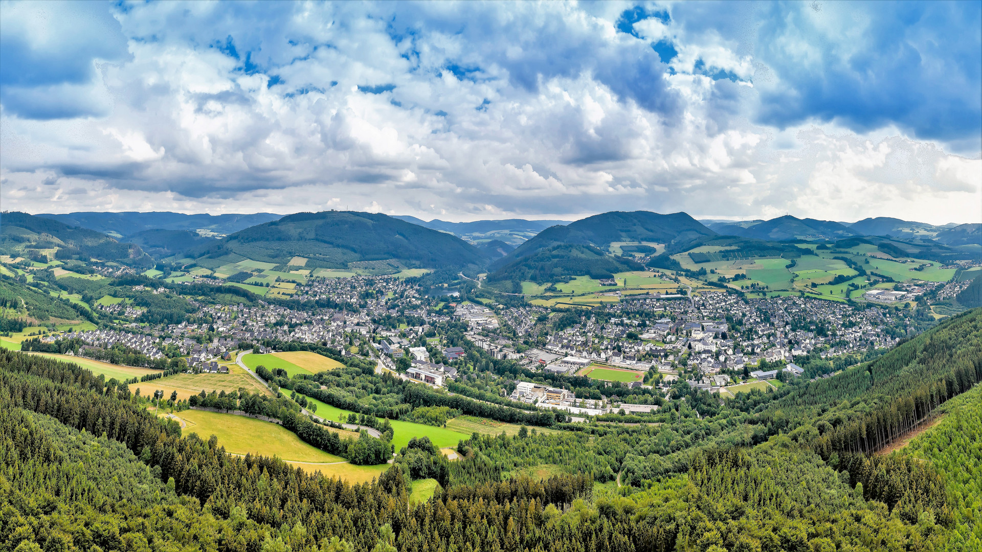Olsberg-Panorama Foto & Bild | deutschland, europe, nordrhein ...