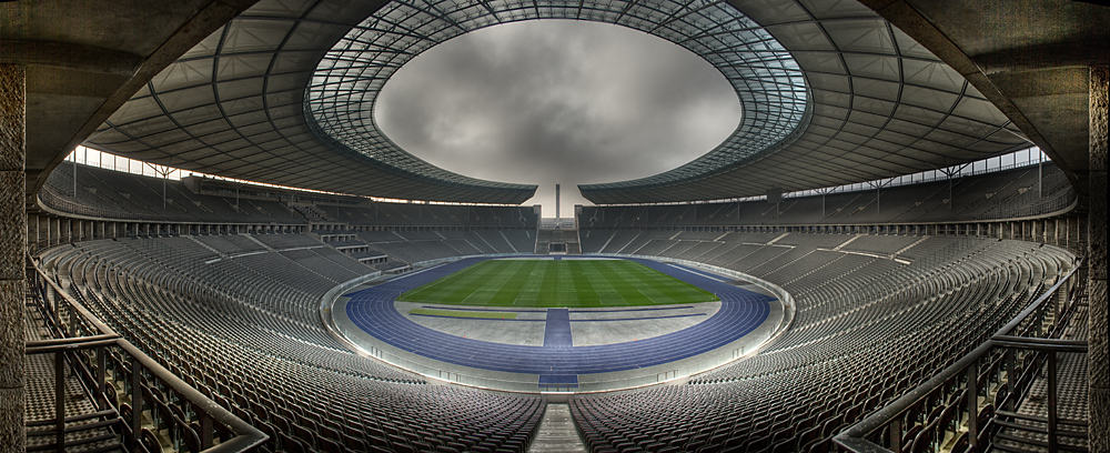 Olympia Stadion in Berlin Panorama