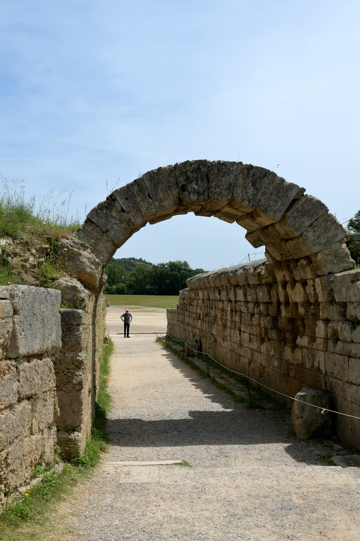 Olympia: Stadionzugang