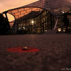 Olympiapark bei Sonnenuntergang