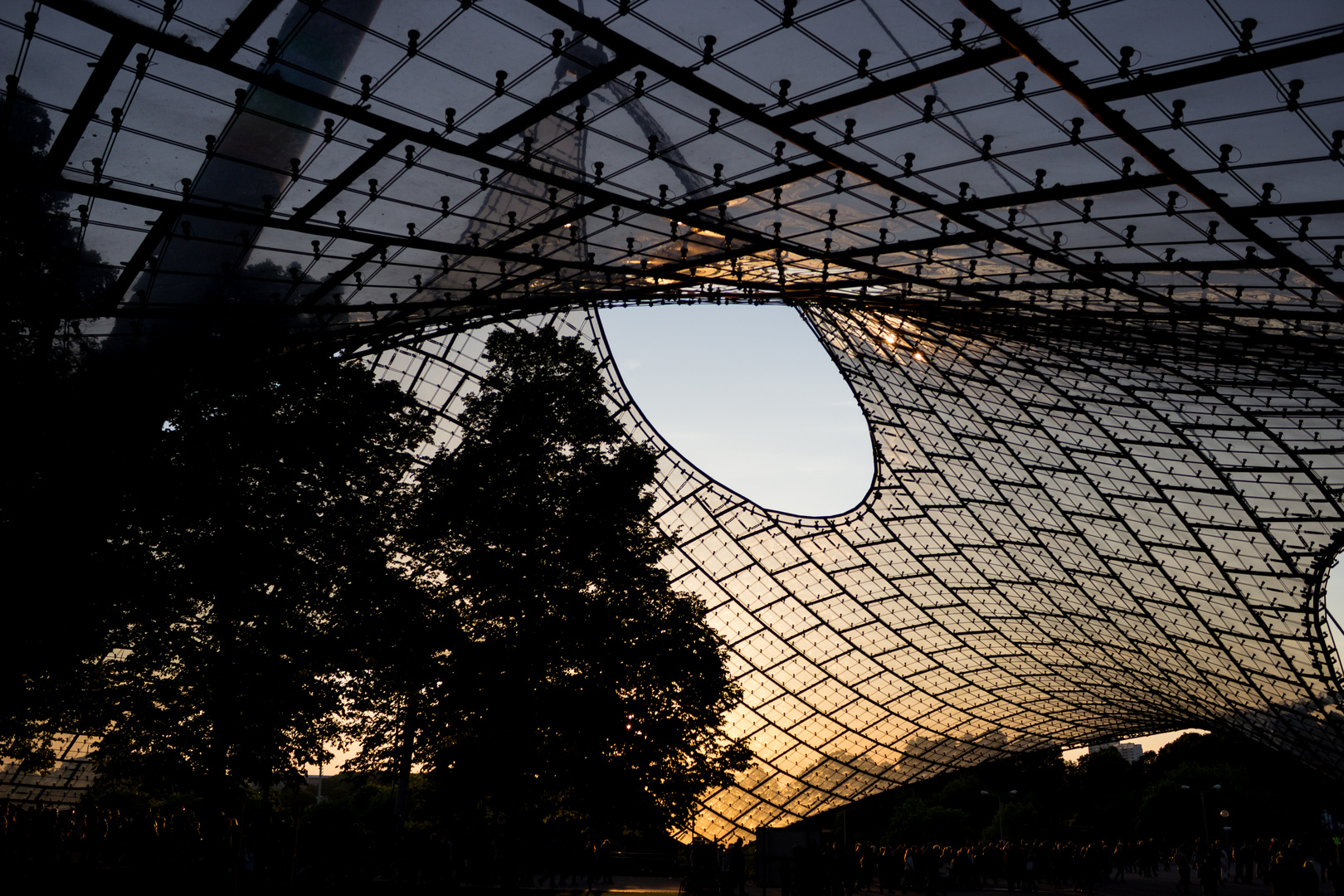 Olympiapark Dachkonstruktion