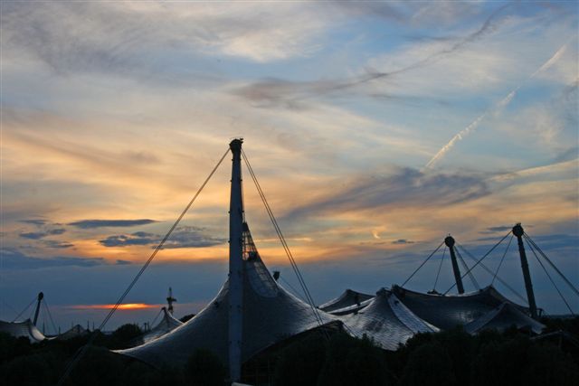 Olympiapark Dämmerung 3