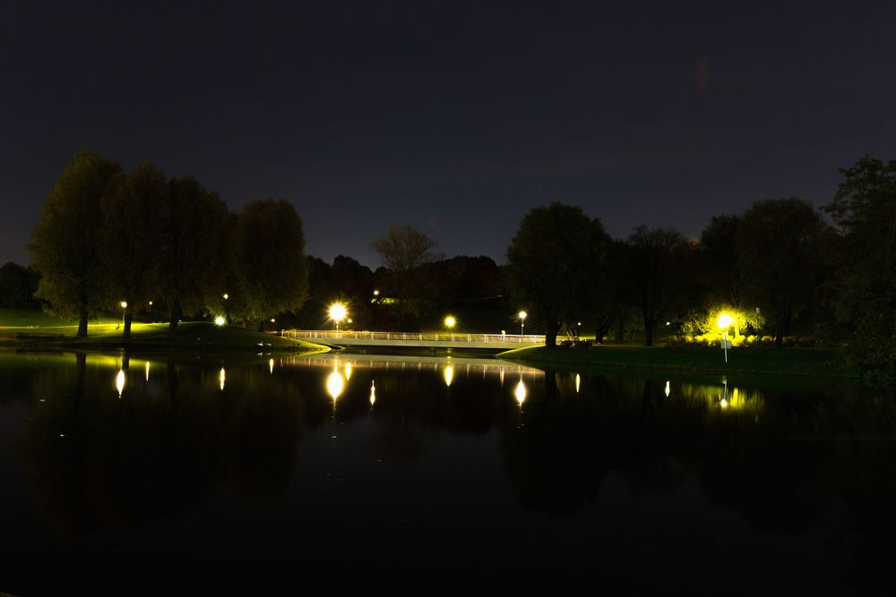 Olympiapark in der Nacht 2