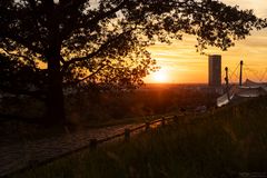 Olympiapark München Abendstimmung