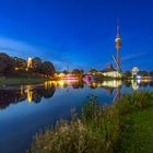 Olympiapark München zur Blauen Stunde