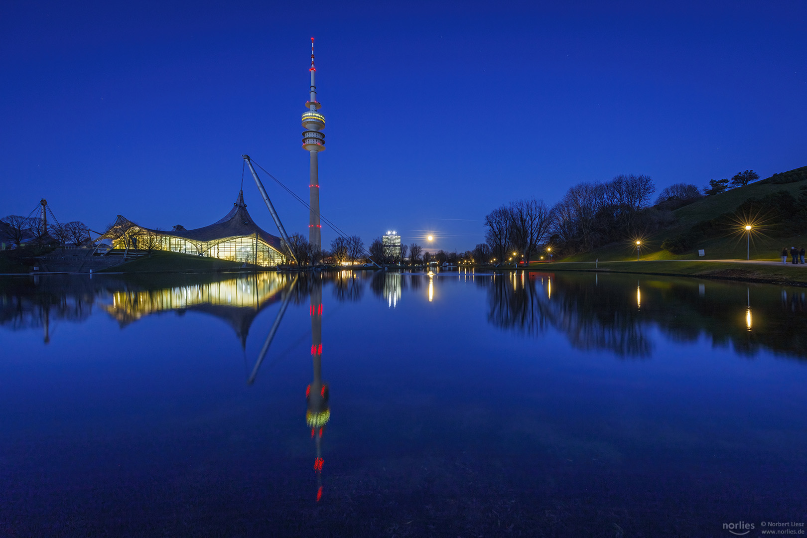 Olympiapark Spiegelung