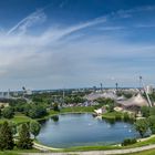 Olympiapark vom Olympiaberg