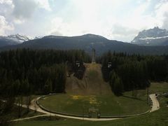 Olympiaschanze in Cortina d'Ampezzo