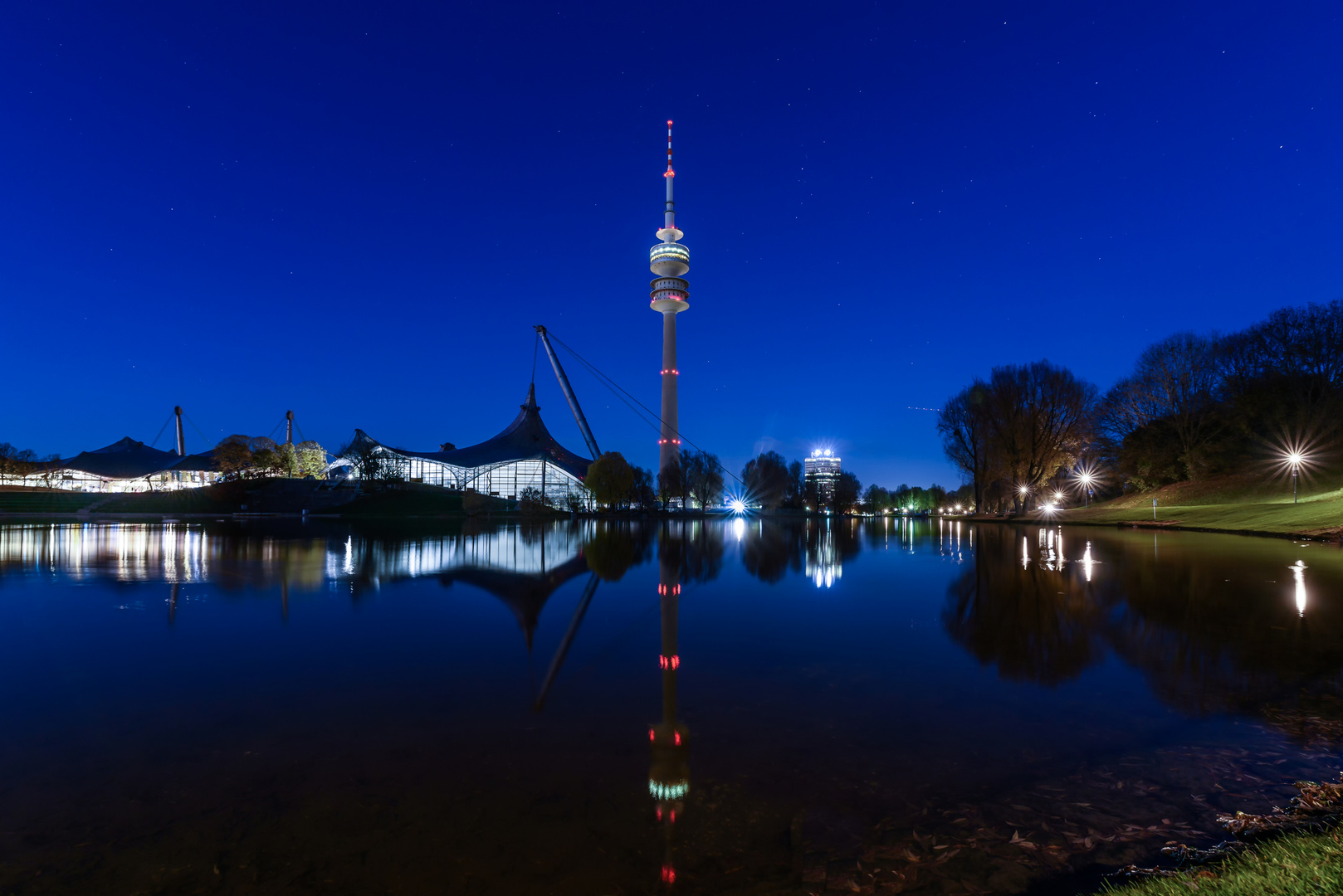  Olympiasee im Olympiapark München (3. Version)