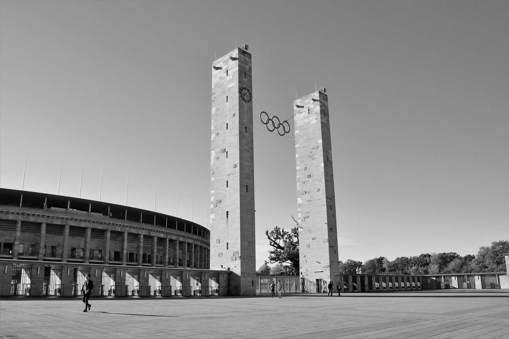 Olympiastadion auf dem ehemaligen Reichssportfeld