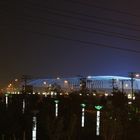 Olympiastadion bei Nacht "