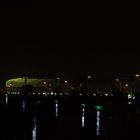 Olympiastadion bei Nacht