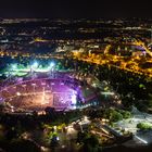 Olympiastadion bei Nacht, Rolling Stones Konzert