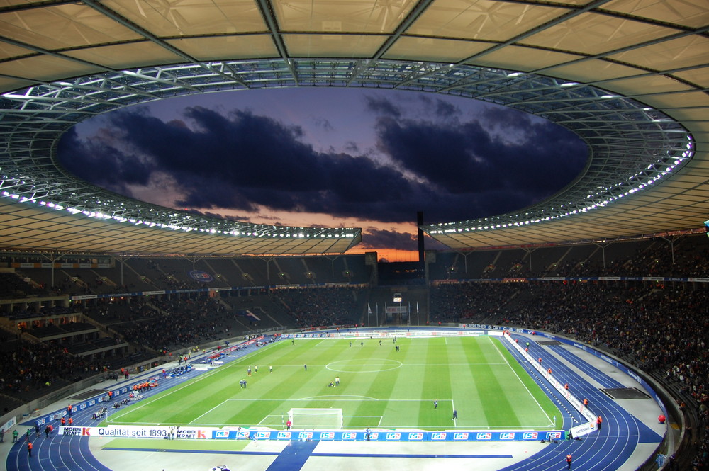 Olympiastadion Berlin (von innen)