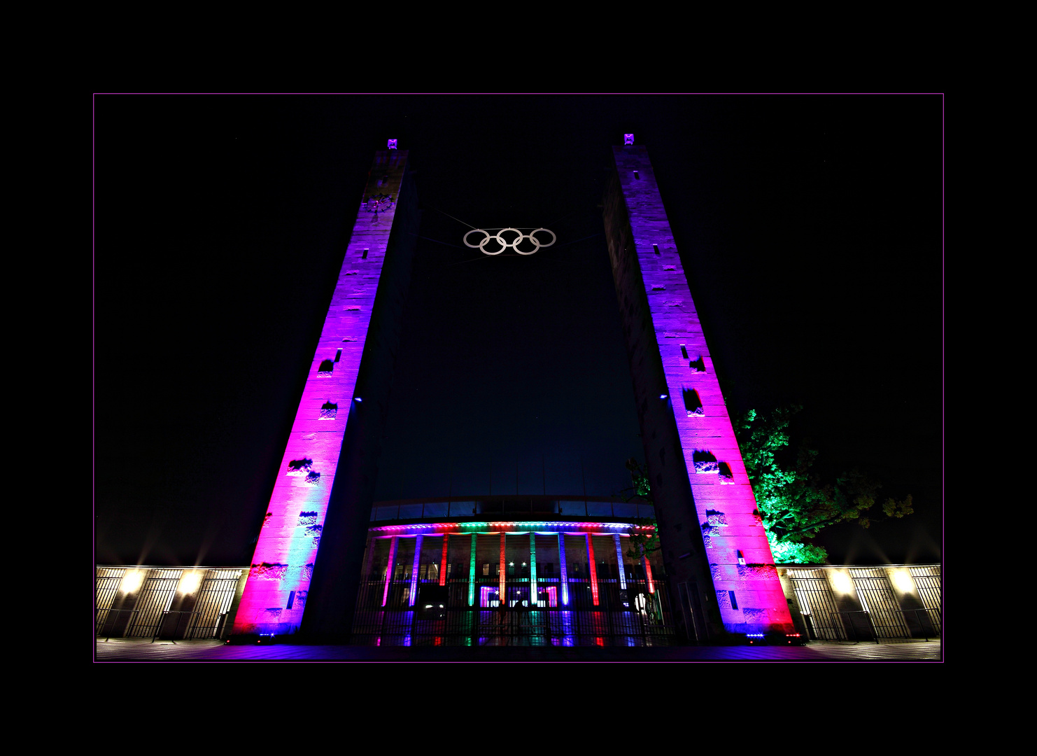 Olympiastadion - Eingang Südtor