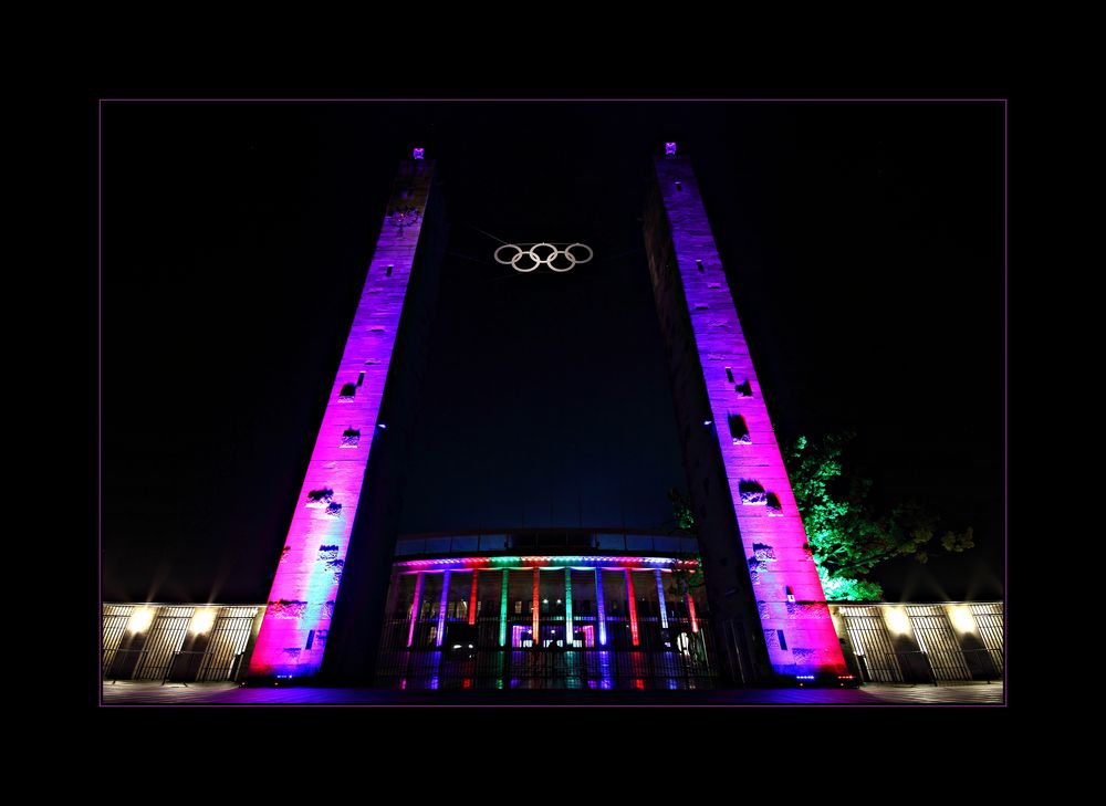 Olympiastadion - Eingang Südtor