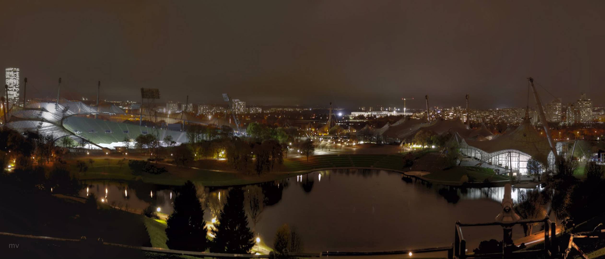 Olympiastadion, -halle und -schwimmhalle