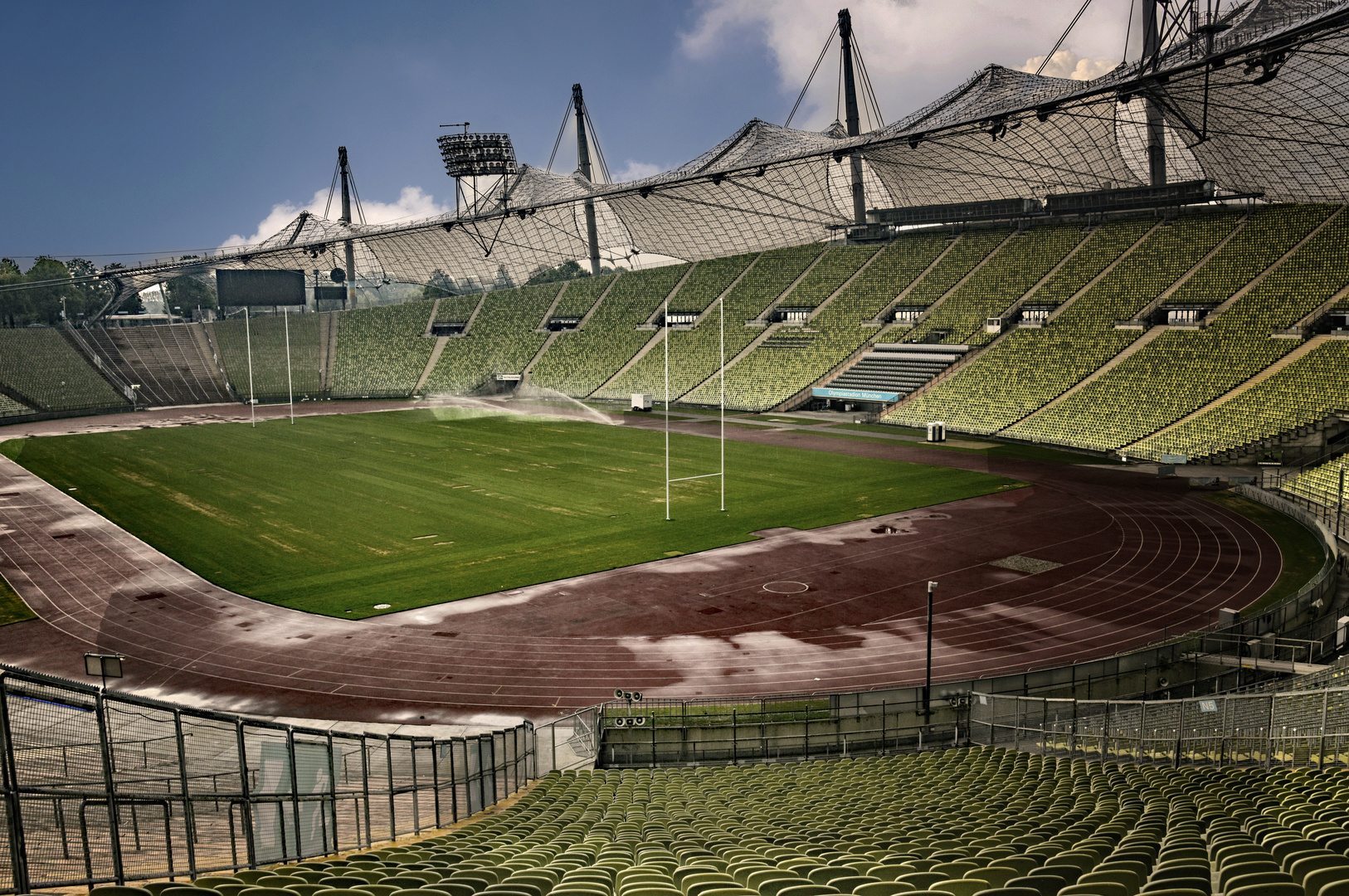 Olympiastadion  München  legendär 