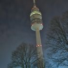 Olympiaturm bei Nacht