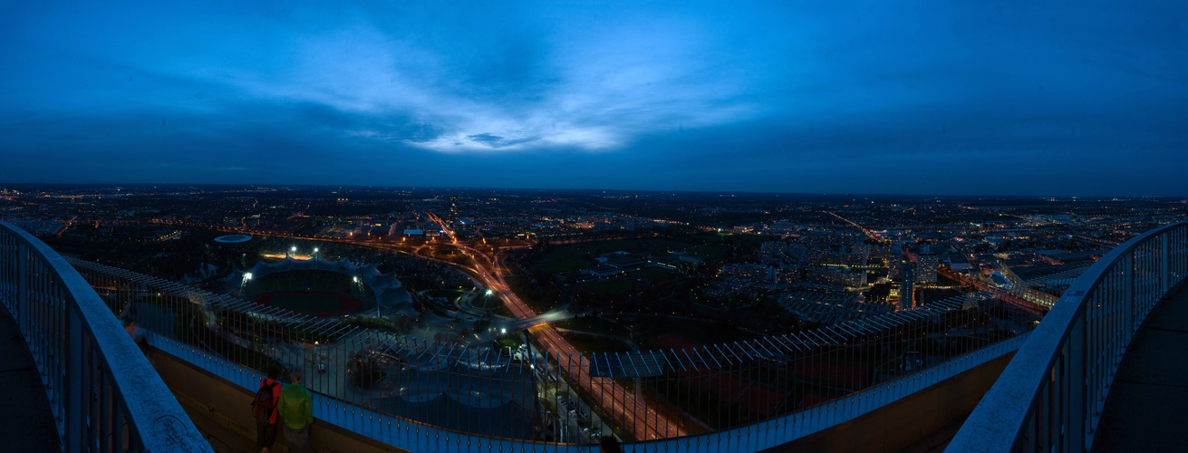 Olympiaturm Panorama 1