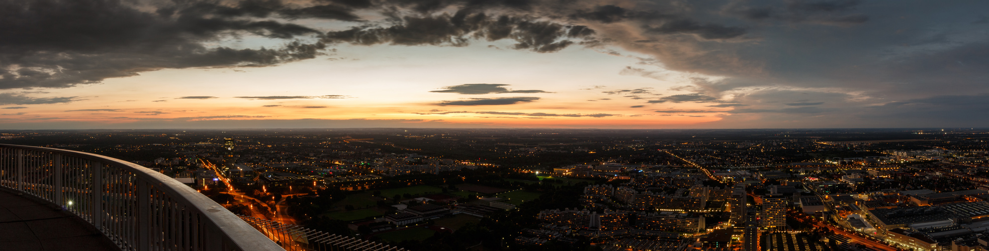 Olympiaturm Panorama