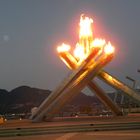 Olympic Cauldron.Winter Olympics Vancouver.Canada.