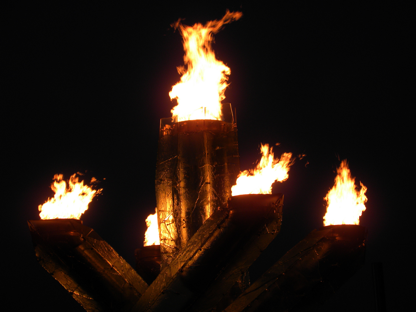 Olympic Cauldron.Winter Olympics.Vancouver.Canada.