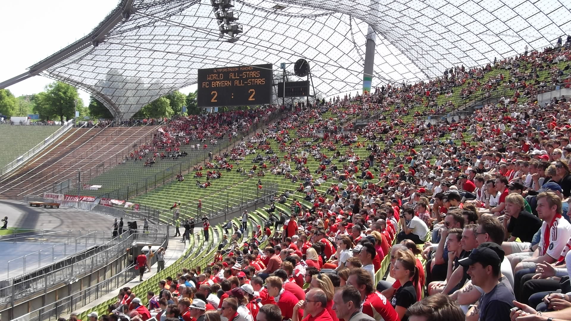 Olympistadion München Südkurve