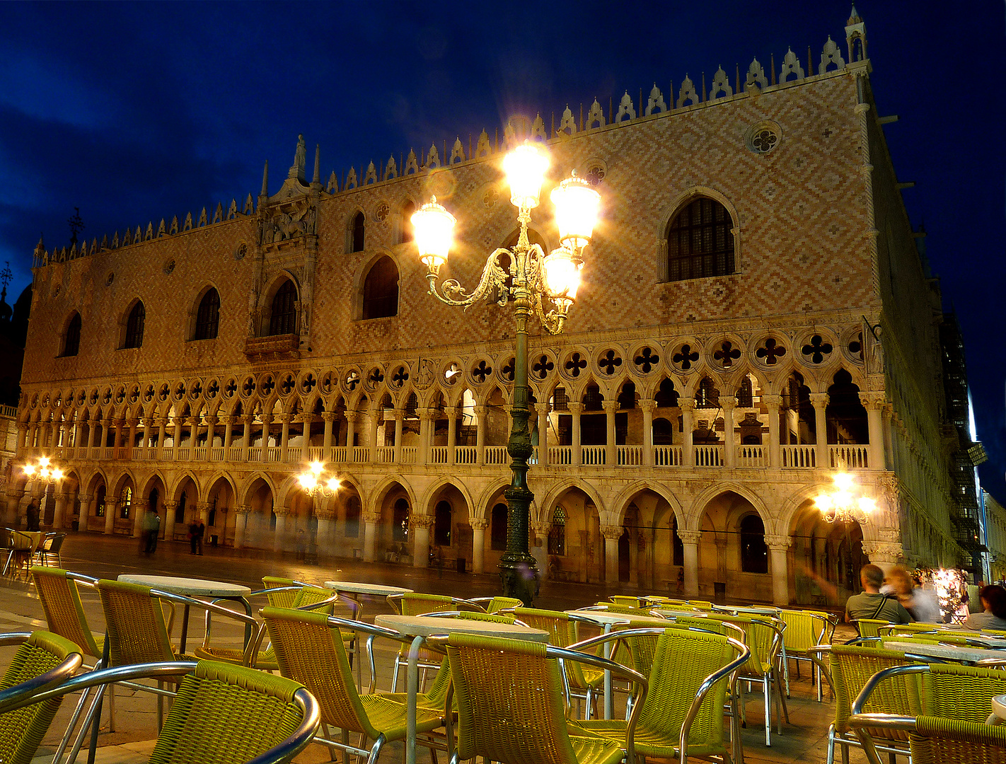 Omaggio a Venezia,notturno,Palazzo Ducale